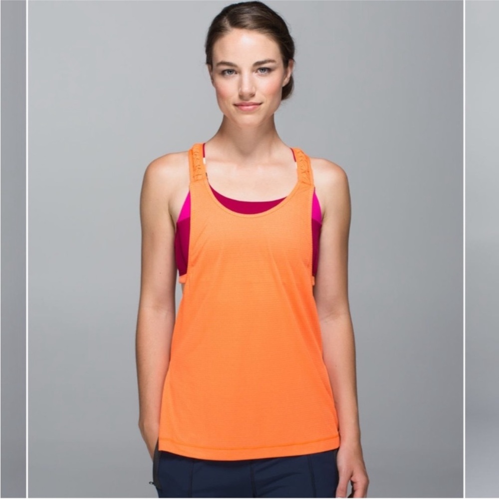 Lululemon athletica, Stash It Tank top with built sports bra, Sz 6
